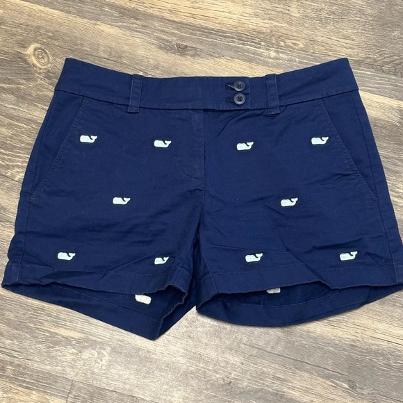 Vineyard Vines Classic Dayboat Shorts in Navy Size 0 - Picture 2 of 12